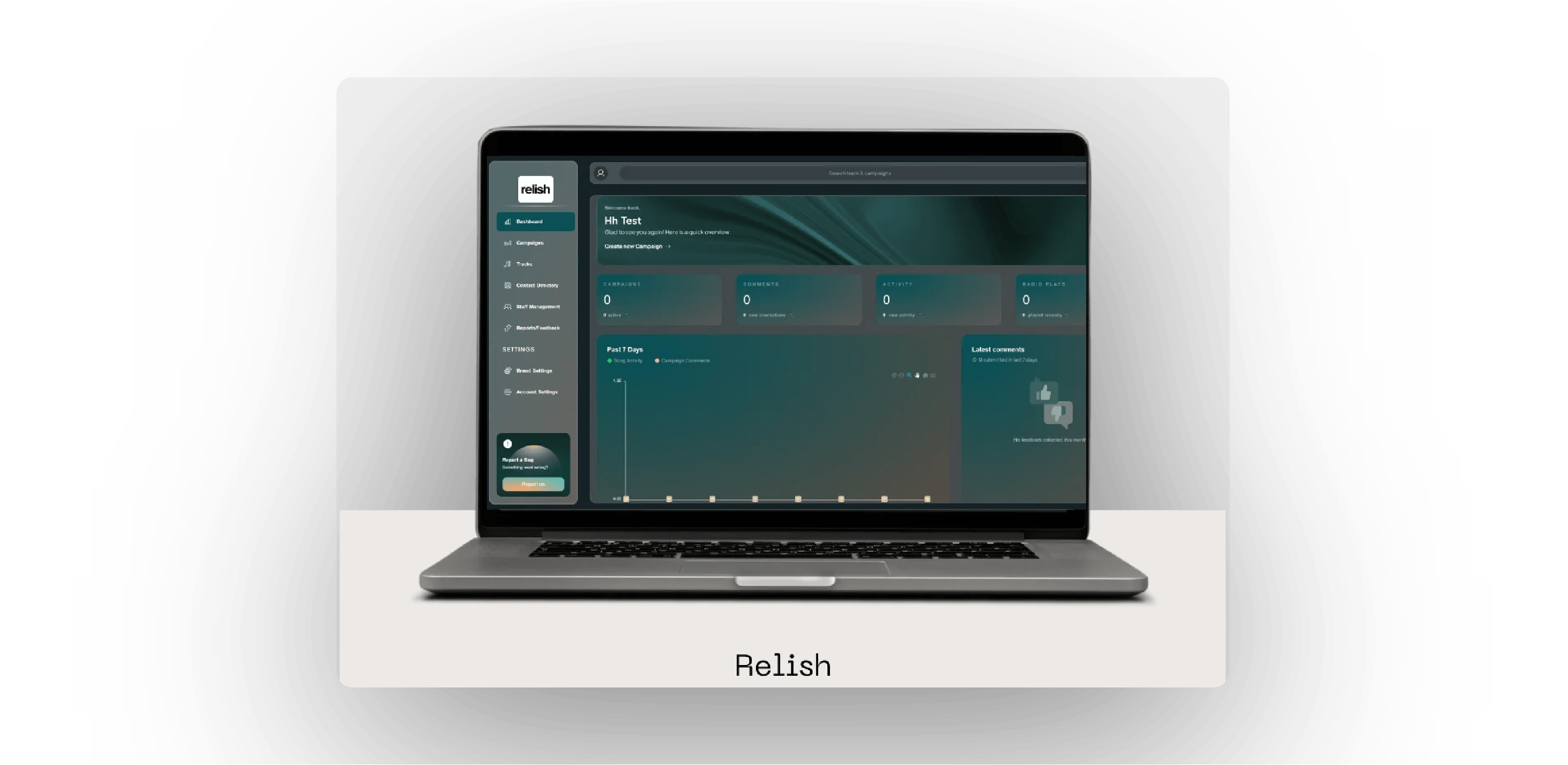 Relish product mockup