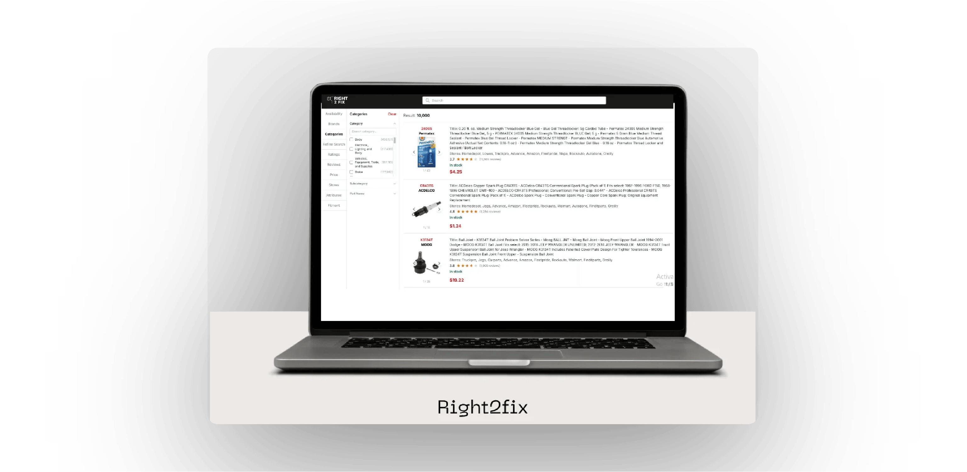 Right2Fix product mockup