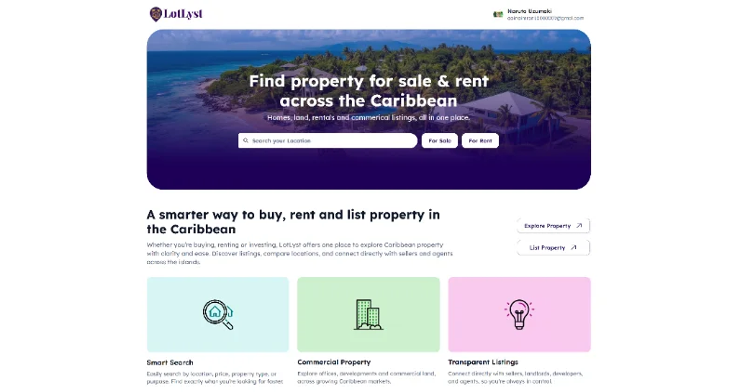 Lotlyst product interface — the response in practice