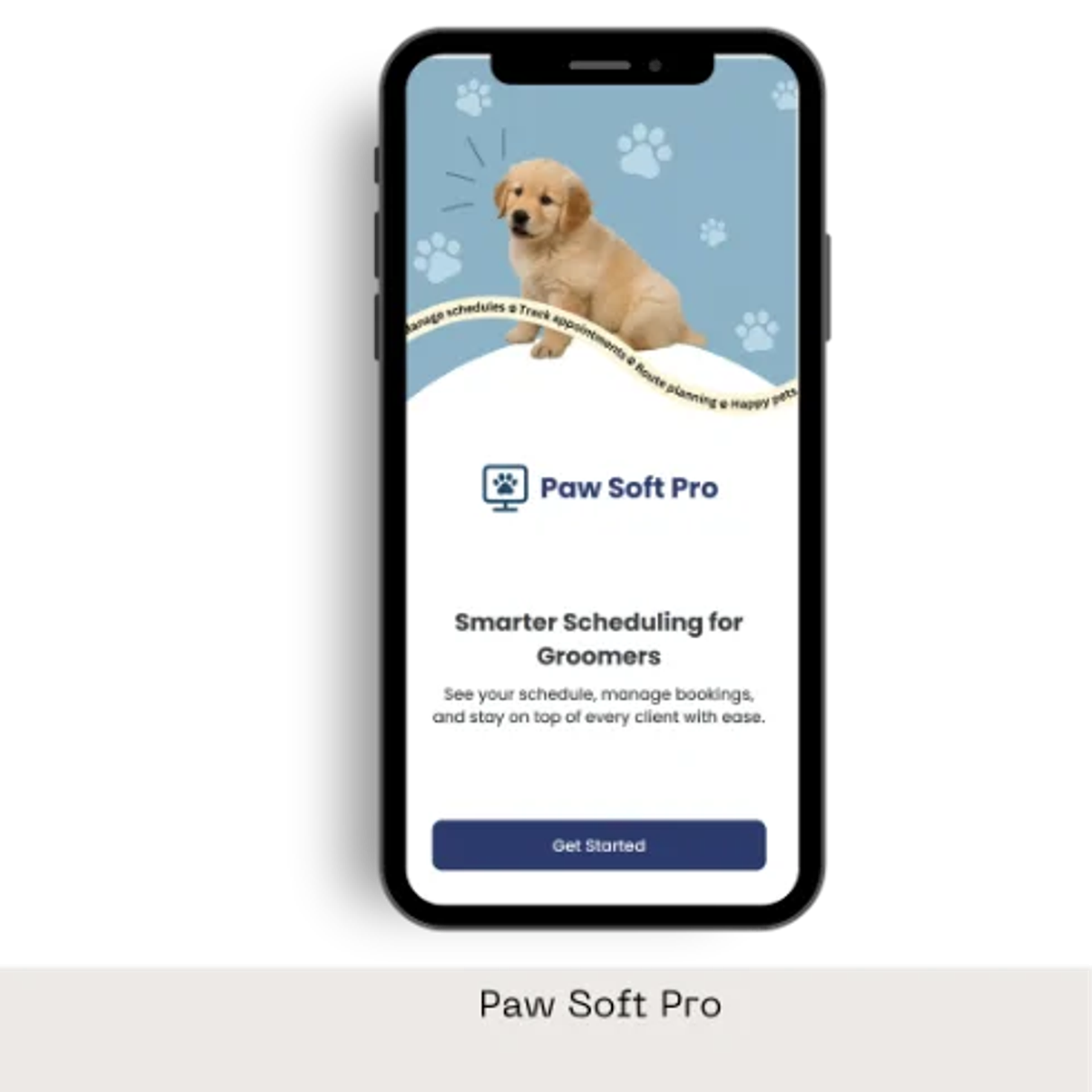 Paw Soft Pro experience design and product screen